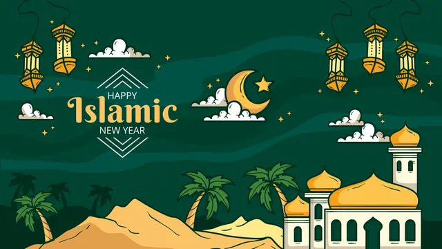 Ilustrasi Tahun Baru Islam