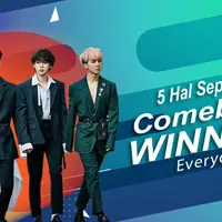 Yuk, simak 5 hal seputar comeback WINNER seperti berikut ini. (Foto: Instagram/winnercity, Desain: Nurman Abdul Hakim/Bintang.com)