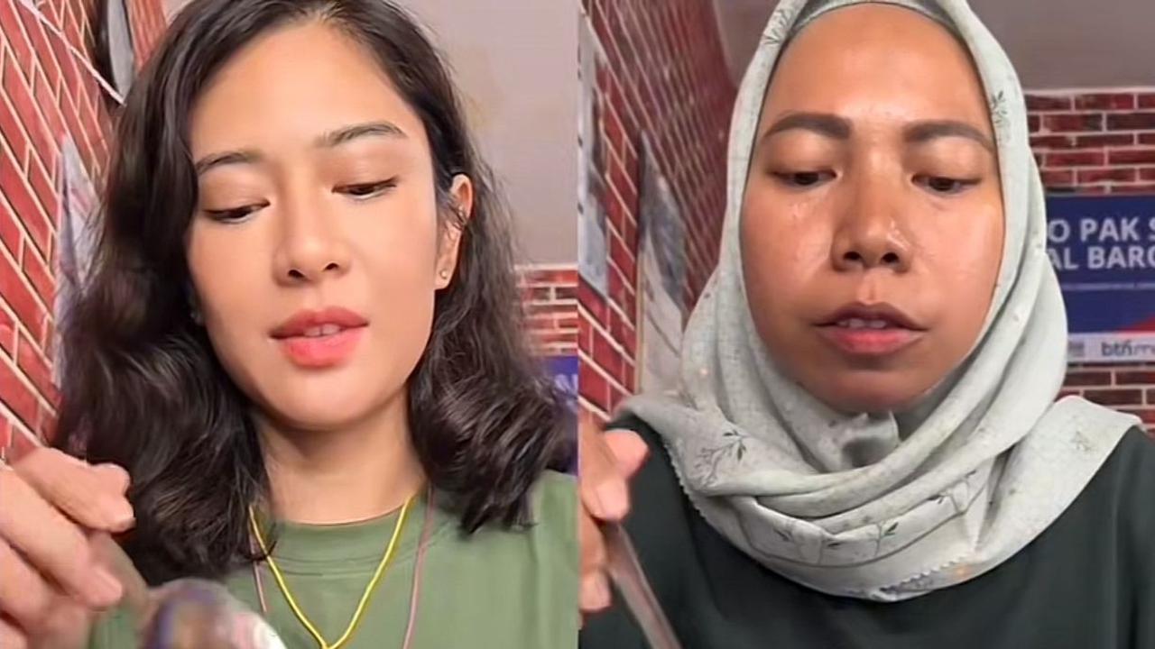Viral! Wanita Ini Tiru Gaya Dian Sastro Makan Soto, Ekspresinya Mirip Banget