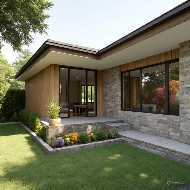 Desain Rumah Villa Sederhana
