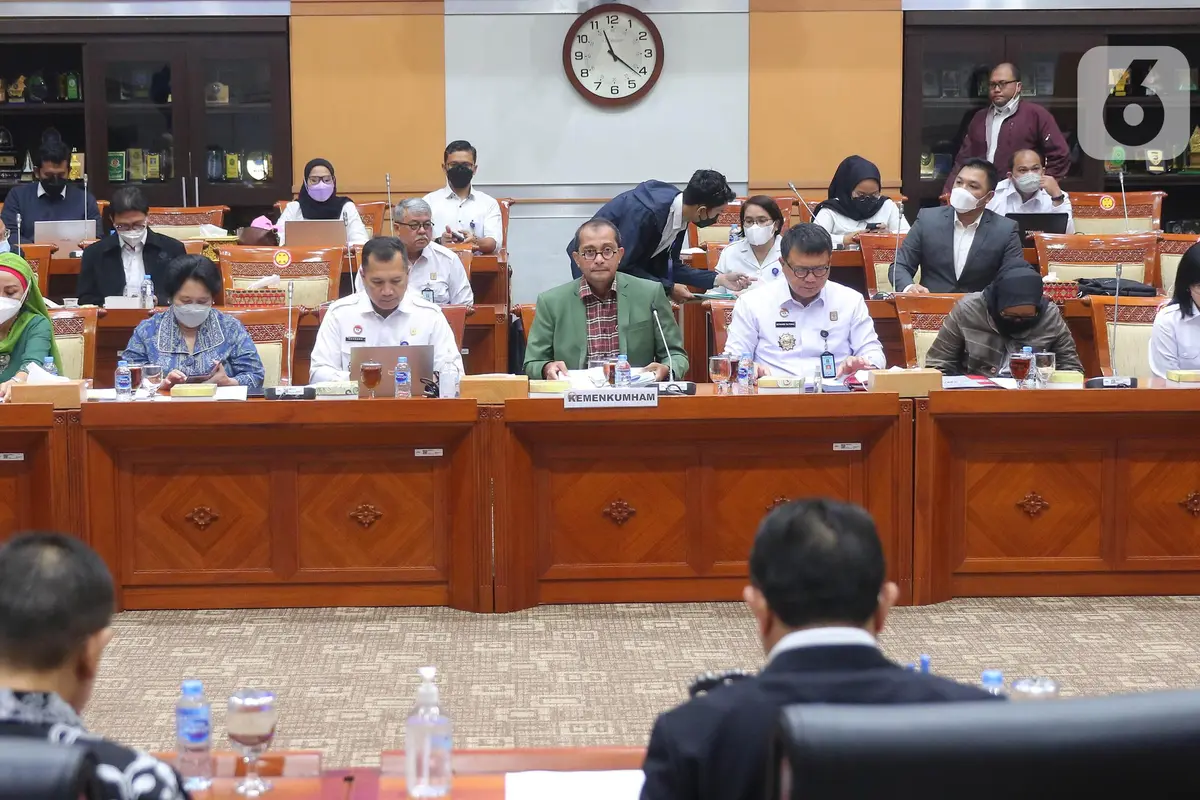Kemenkumham Raker dengan Komisi III DPR