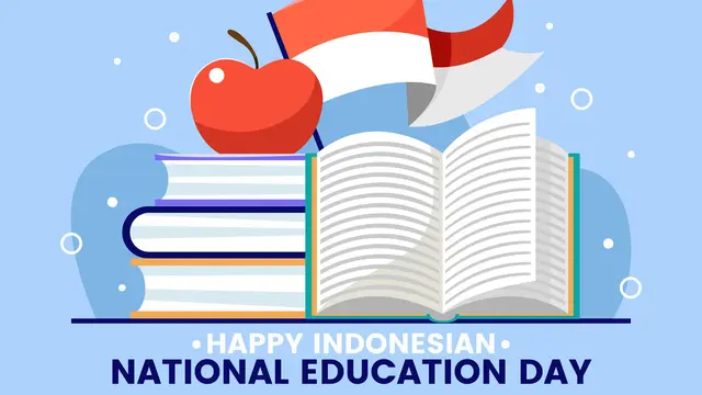 Ilustrasi Hari Pendidikan Nasional