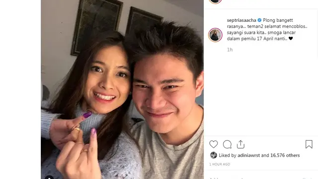 Acha Septriasa (Foto: Instagram)