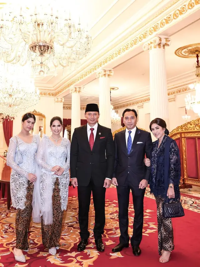 Adu Gaya Anggun Berkelas Annisa Pohan dan Aliya Rajasa, Mantu SBY yang Selalu Tampil Kompak