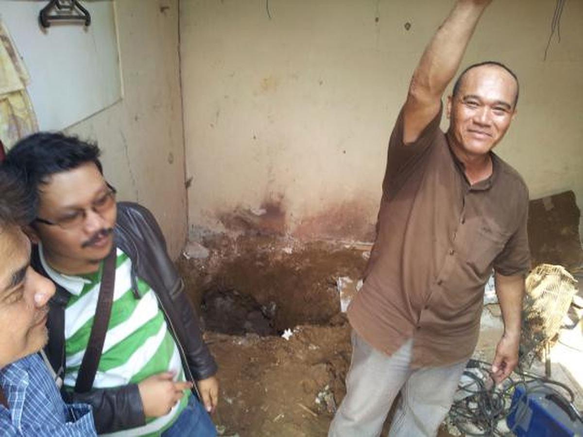 Ketika benda diduga meteor jatuh di Balaraja