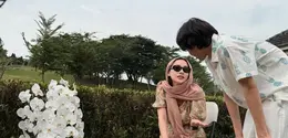 Intip potret Bunga Citra Lestari ziarah ke makam Ashraf jelang puasa Ramadan (@itsmebcl)