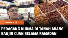 Manisnya kurma ternyata tak hanya bagi konsumen tapi juga bagi para pedagang di bulan Ramadan. Kebiasaan umat Islam makan kurma di bulan Ramadan memberikan keuntungan bagi sejumlah pedagang. Salah satunya pedagang kurma di Pasar Tanah Abang, Jakarta ...