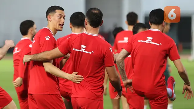 Foto: Skuad Lengkap, Timnas Indonesia Jalani Persiapan Terakhir Jelang FIFA Series 2026 Melawan St Kitts and Nevis