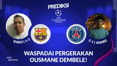 Berita Video Prediksi Liga Champions, Selain Lionel Messi, PSG Wajib Wapadai Ousmane Dembele
