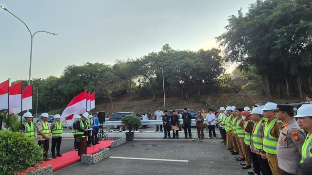 Flyover Deltamas resmi dibuka pada Senin, 19 Agustus 2024,