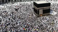 Jamaah haji di Mekah. (Al Arabiya)