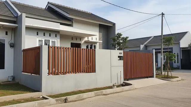 Inspirasi Pagar Rumah Kecil yang Disukai Banyak Pemilik Rumah Subsidi/AI Generated