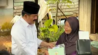 Menteri Agraria dan Tata Ruang/Badan Pertanahan Nasional (ATR/BPN) Hadi Tjahjanto langsung turun mengecek realisasi program Pendaftaran Tanah Sistem Lengkap (PTSL) di Kalimantan Selatan. (Foto: Istimewa).
