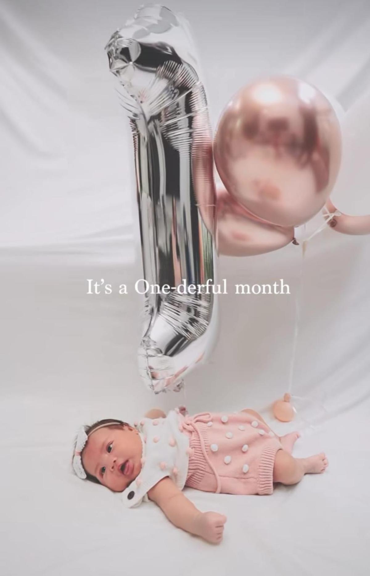 Potret Anak Gritte Agatha Lakukan Pemotretan di Umur 1 Bulan, Tampak Gemas dan Cantik