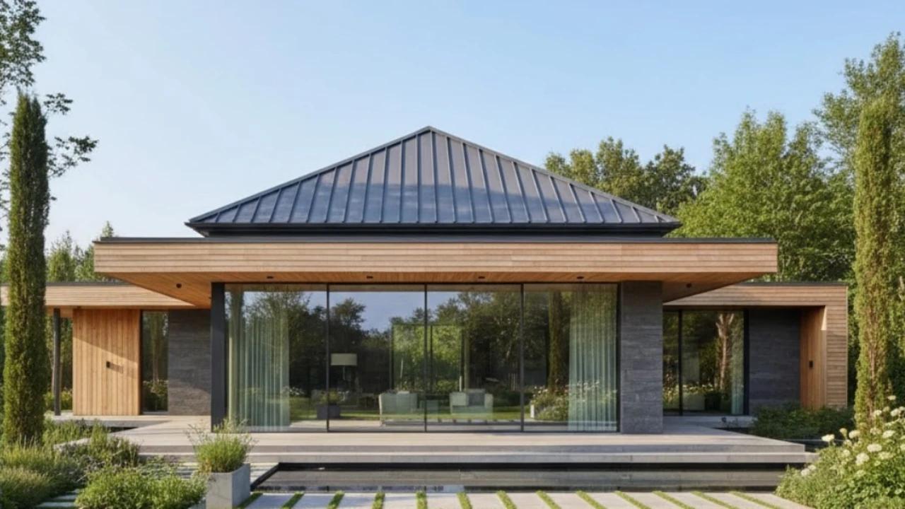 8 Inspirasi Gambar Rumah Minimalis Atap Limas, Elegan Berpadu dengan Gaya Fasad Sederhana atau Mewah