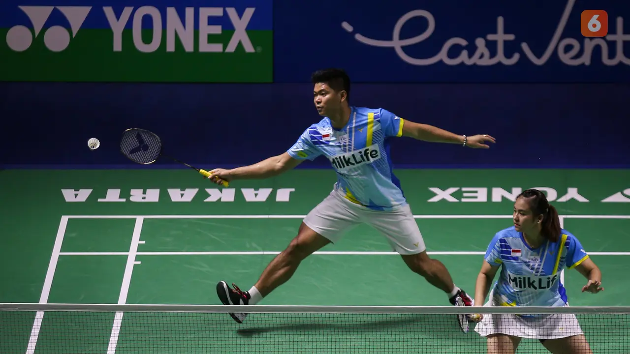 Foto: Saraf Kejepit Praveen Jordan Kambuh, Praveen/Melati Mundur dari Babak 16 Besar Indonesia Open 2022