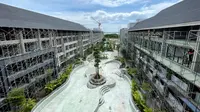 Ket: progres konstruksi Lavaya Resort & Residence, Nusa Dua, Bali sudah mencapai 85%