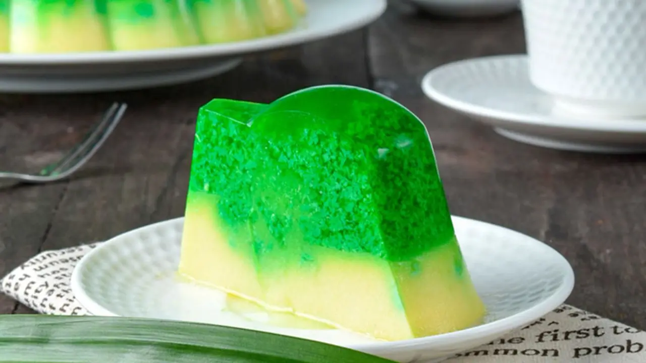 puding lumut mentega