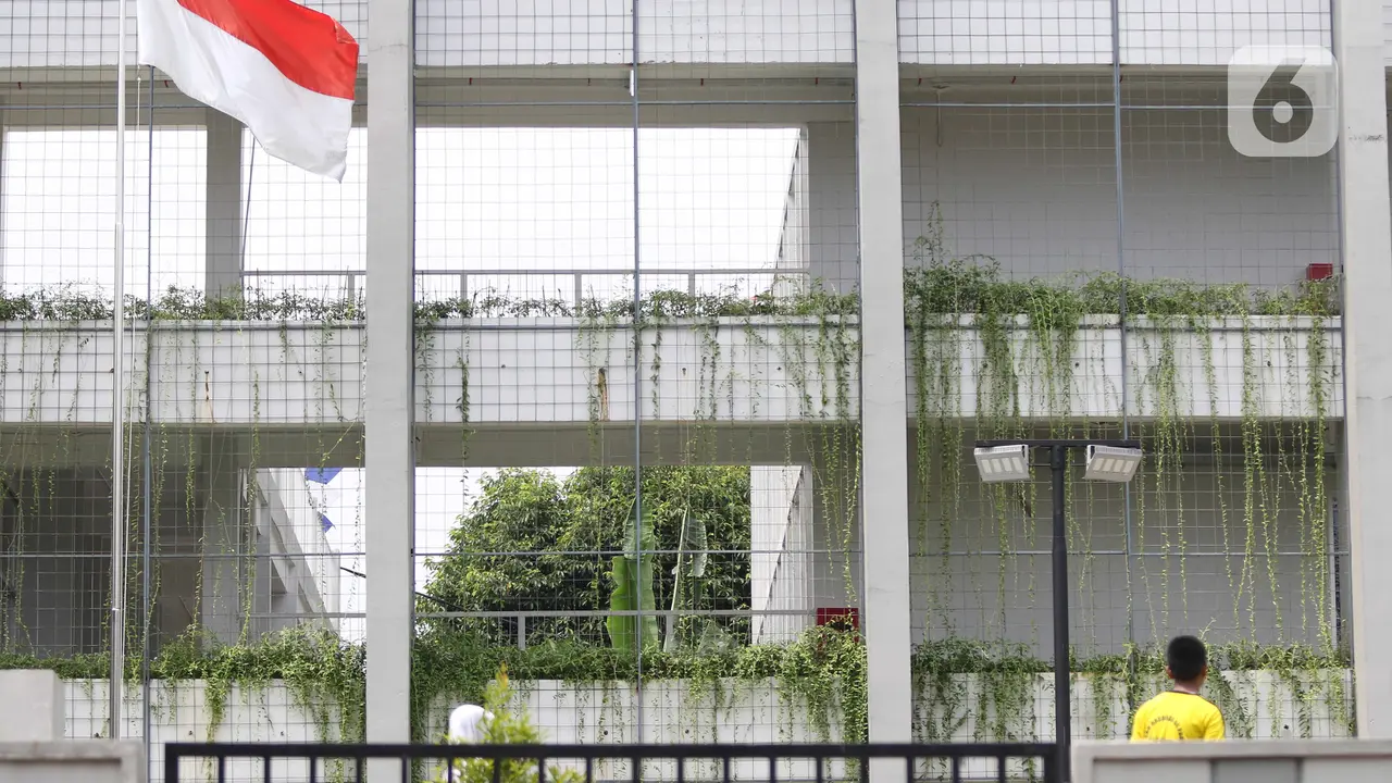 Ilustrasi gedung sekolah di Jakarta