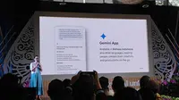 Aplikasi Gemini Hadir dalam Bahasa Indonesia (Liputan6.com/Robinsyah Aliwafa Zain)
