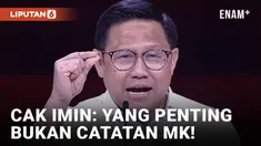 Balas Gibran? Cak Imin Singgung Catatan Mahkamah Konstitusi di Debat Cawapres