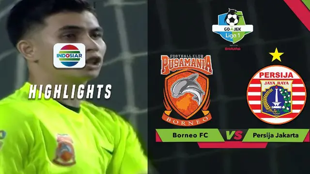 VIDEO: Free Kick Berbahaya Simic Bisa Dihalau Kiper Borneo
