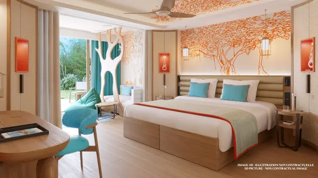 Ilustrasi kamar tidur/Club Med