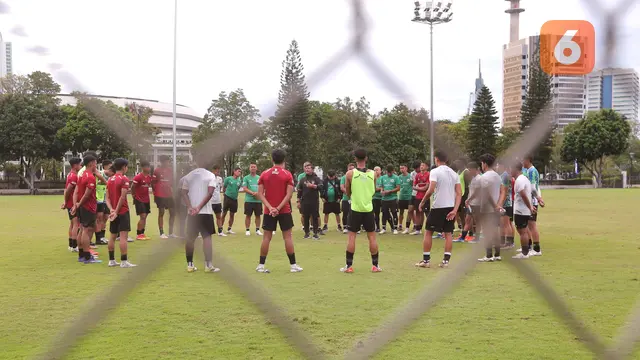 Foto: Timnas Indonesia U-20 Matangkan Persiapan Jelang Laga Uji Coba Menghadapi Thailand dan Uzbekistan