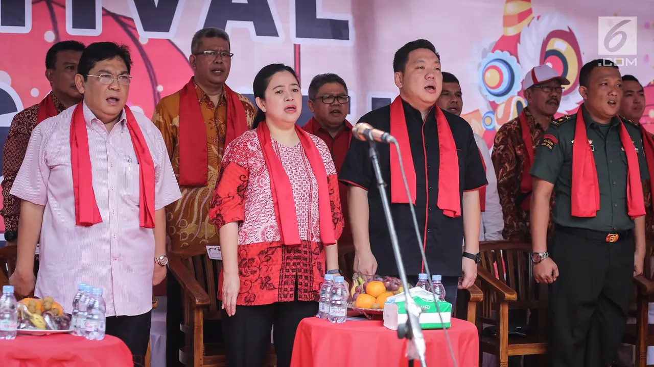 Menko Puan Buka Festival Cap Go Meh di Seasons City
