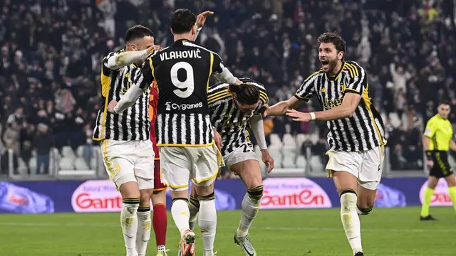 Foto: Taklukkan AS Roma, Juventus Terus Ganggu Inter Milan di Puncak Klasemen Liga Italia 2023/2024