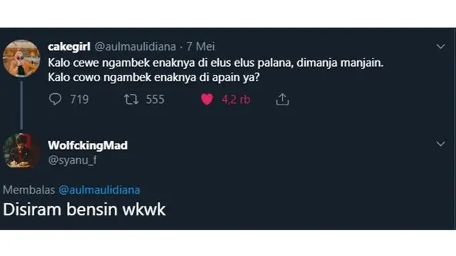 5 Jawaban Kocak Netizen Saat Ditanya Cara Mengatasi Cowok Ngambek
