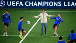 Ini jadi kesempatan tim racikan pelatih Simone Inzaghi untuk menambah koleksi kemenangan mereka. (Fabrice COFFRINI/AFP)