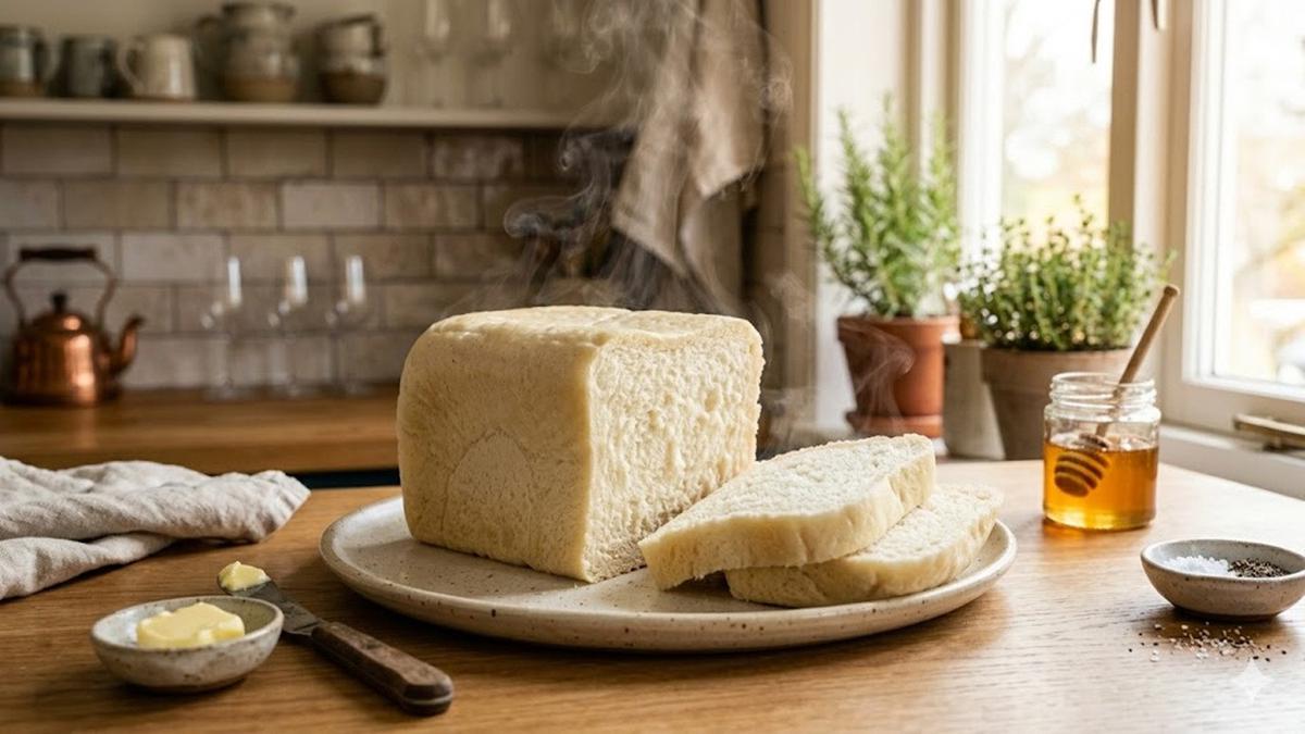 Resep Roti Tawar Santan Kukus, Hasil Lembut Tanpa Oven