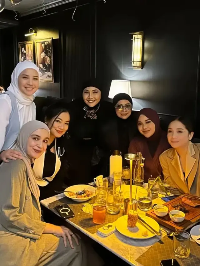 8 Adu Gaya Lady Boss dari Geng Cendol di Pesta Ulang Tahun Olla Ramlan ke-44, Nagita Slavina hingga Nia Ramadhani