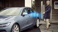 Mobil ciptaan Volvo akan memanfaatkan aplikasi pada smartphone.
