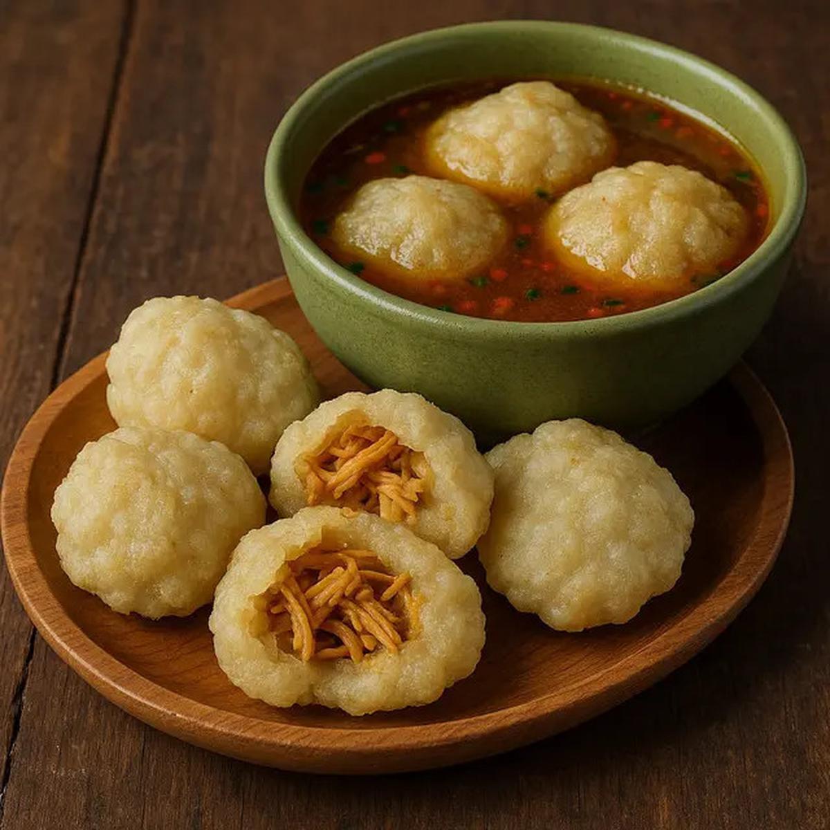 Resep Cireng Isi Ayam Suwir Kuah Pedas untuk Jualan, Tampilan Unik dan Rasanya Lezat