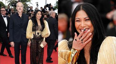 6 Potret Anggun C Sasmi di Red Carpet Festival Film Cannes 2022, Serasi Bareng Suami