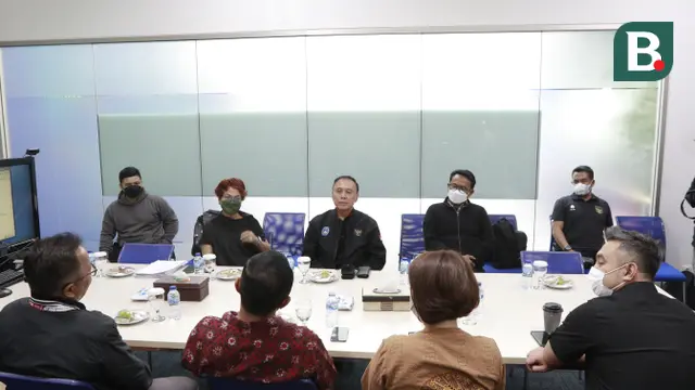 Kunjungan Ketum PSSI Mochamad Iriawan ke SCTV Tower