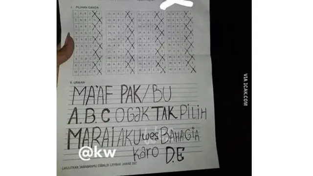6 Kelakuan Bucin di Sekolah Ini Bikin Elus Dada