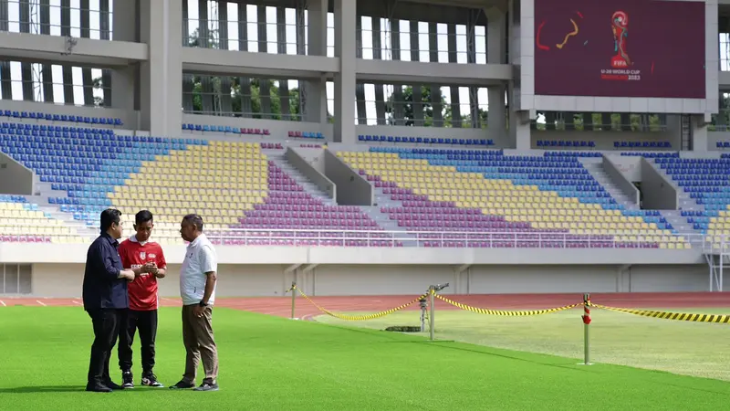 Erick Thohir memantau kesiapan Solo menjadi tuan rumah Piala Dunia U-20 2023