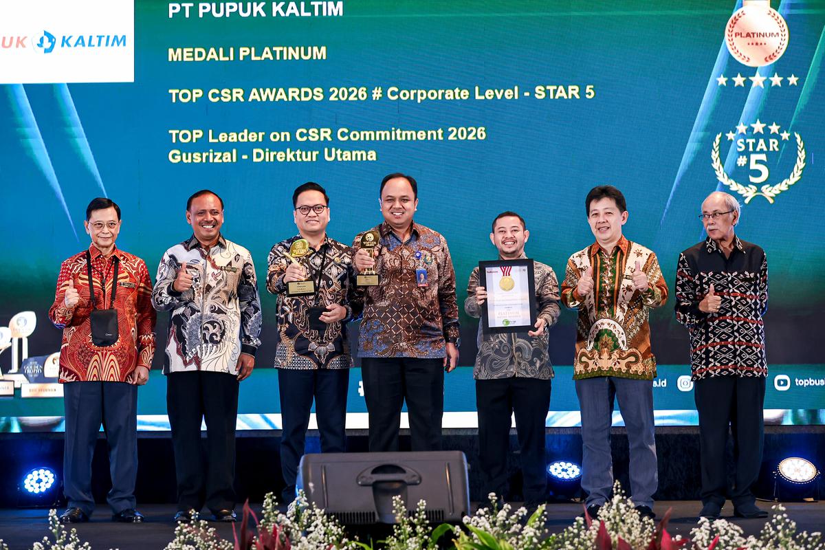 Inisiatif Pupuk Kaltim Dukung Ketahanan Pangan Hingga Pengelolaan Lingkungan