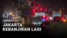 Hujan deras yang mengguyur Jakarta hampir sepanjang malam menyebabkan sejumlah wilayah terendam banjir. Di Cawang, Jakarta Timur, tiga pompa diterjunkan untuk menyedot air.