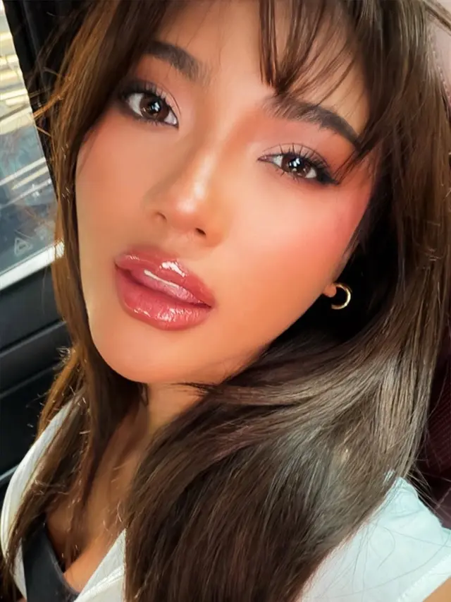 Manisnya Marion Jola dengan Poni Baru, Pancarkan Pesona Eksotis dan Glowing