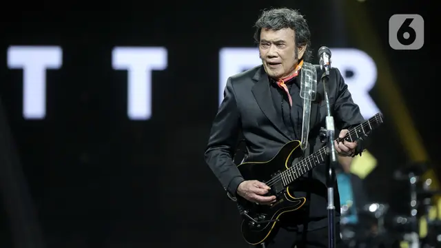 Rhoma Irama Cover Lagu BTS dan Duet Bareng Ridwan Kamil Serta Sandiaga Uno di HUT ke-28 Indosiar