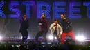 Howie Dourough, Nick Carter, Brian Littrell, dan Kevin Richardson dari Backstreet Boys tampil di atas panggung selama Jingle Ball 2022 iHeartRadio KISS108 di TD Garden di Boston, Massachusetts (11/12/2022). Backstreet Boys menyanyikan lagu-lagu hits mereka. (Adam Glanzman/ Getty Images untuk iHeartRadio/AFP)