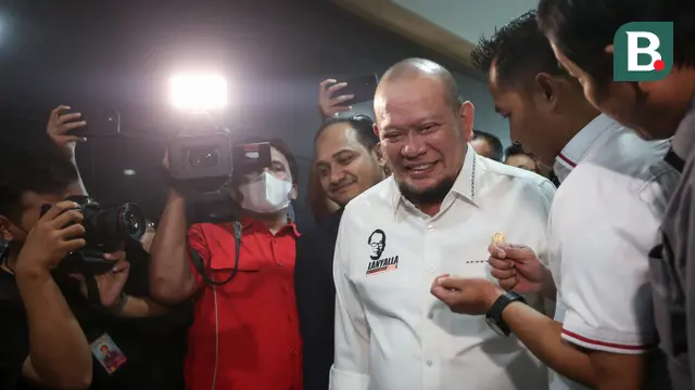 Pendaftaran dan Penyerahan Berkas Bakal Calon Ketua Umum PSSI, AA LaNyalla Mahmud Mattalitti