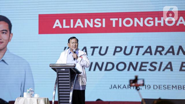 Aliansi Tionghoa Indonesia Dukung Prabowo-Gibran