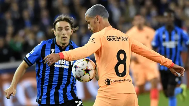 Liga Champions Club Brugge vs Atletico Madrid