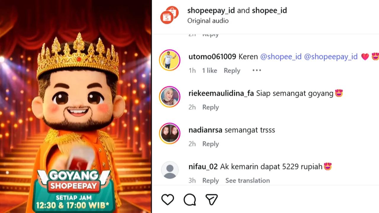 Ramadan Makin Hidup dengan Goyang ShopeePay, Pengguna Ramaikan Fitur Interaktif Berhadiah