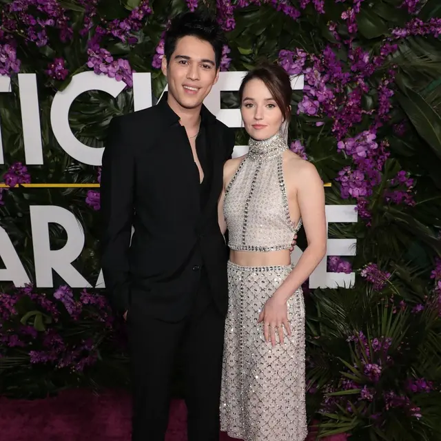 Maxime Bouttier dalam premier film Ticket to Paradise di LA (Instagram/bouttier_maxime)